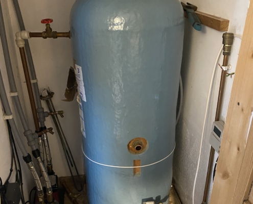 New hot water system in Sevenoaks